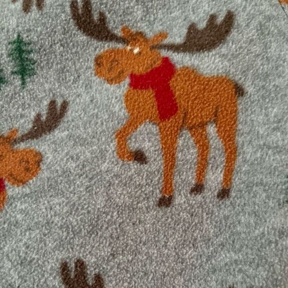 Carter's Christmas Holiday Toddler Micro fleece Blanket Sleeper Pajama - Picture 6 of 10